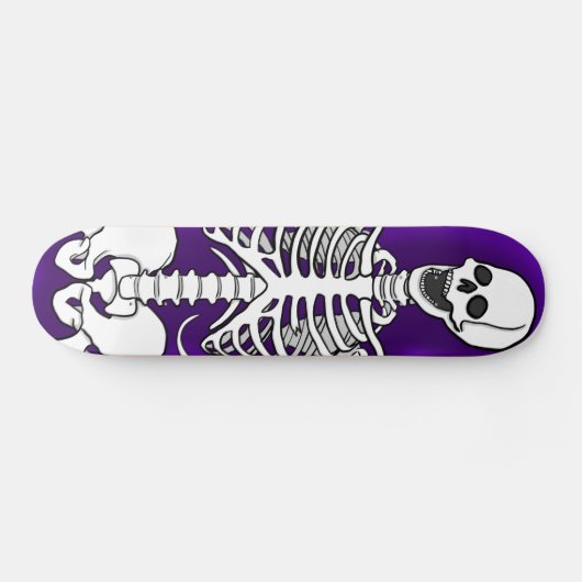 Laughing Skeleton Skateboard (Horizontaal)