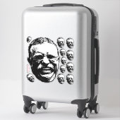 Laughing Teddy Sticker (Koffer)