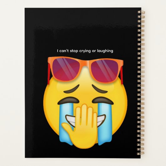 Laughing Through Tears Planner (Achterkant)