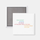 Laughter dispels Feed Magnet (Recto/Verso)