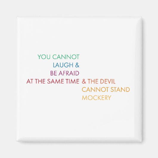 Laughter dispels Feed Magnet (Devant)