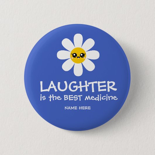Laughter is de beste Button (Voorkant)