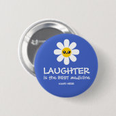 Laughter is de beste Button (Voorkant /achterkant)
