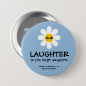 Laughter is de beste Button (Voorkant /achterkant)
