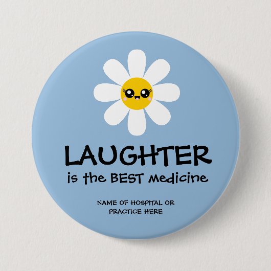 Laughter is de beste Button (Voorkant)
