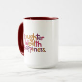 Laughter Wealth Happiness Mok (Voorkant links)