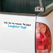 Laughter Yoga LOL Bumpersticker (Op Truck)