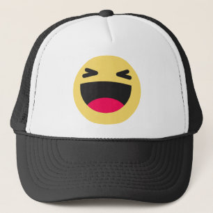 LAUGHY FACE EMOJI TRUCKER PET