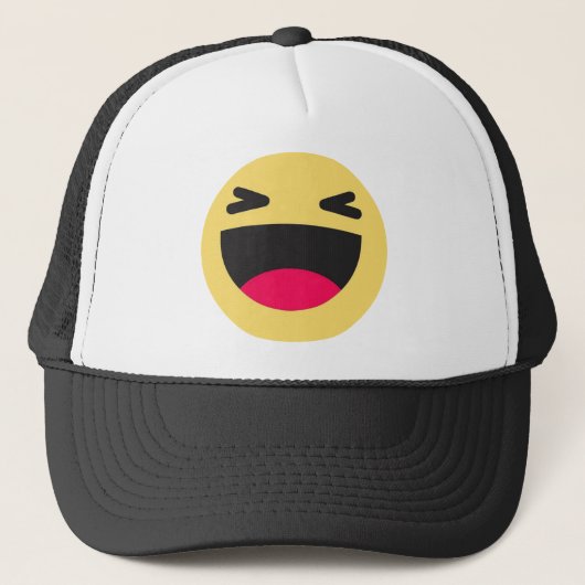 LAUGHY FACE EMOJI TRUCKER PET (Voorkant)