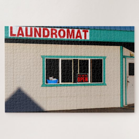 Laundromat Legpuzzel (Horizontaal)