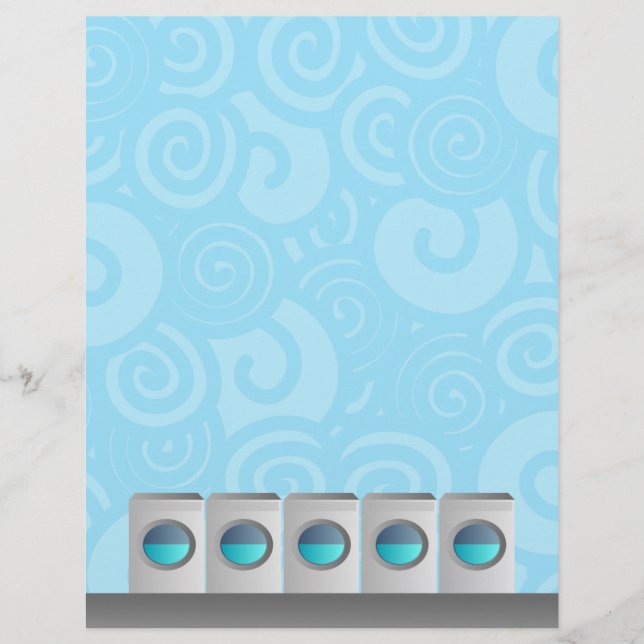 Laundromat Letterhead (Voorkant)