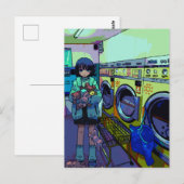Laundry  briefkaart (Voorkant / Achterkant)