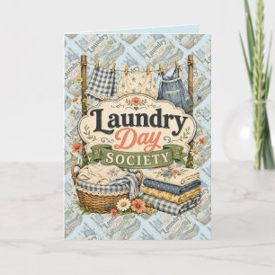 Laundry Day Society Cottagecore Bloemen Kaart