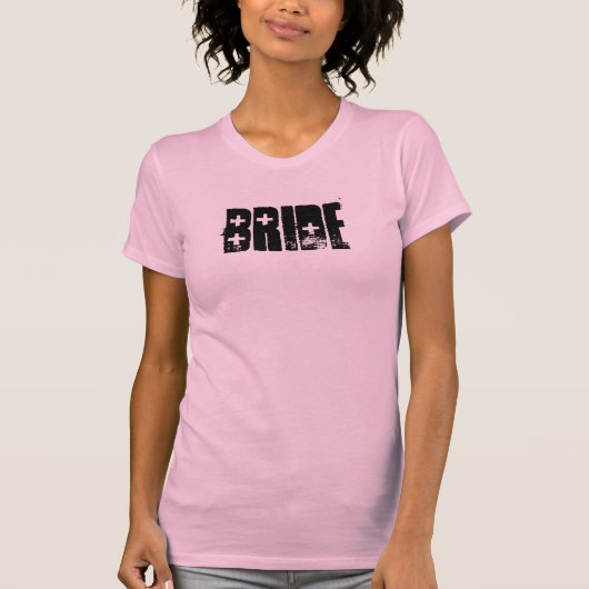 LAUNDRYMAT Bride Tank (Zwart op Limoen) (Voorkant)