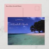 Laura Beach Marshall Islands Briefkaart (Voorkant / Achterkant)