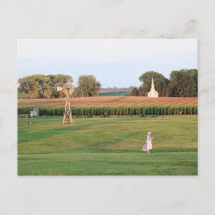 Laura Ingalls Wilder Family Homestead in DeSmet SD Briefkaart