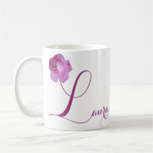  Laura naam  roze roos bloemen