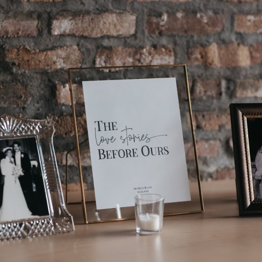 LAURA | Panneau de table commémoratif pour mariage