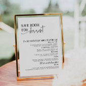 LAURA | Panneau de table de desserts de mariage pe