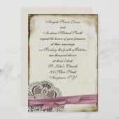 Laura Pink  Uitnodiging (Voorkant / Achterkant)