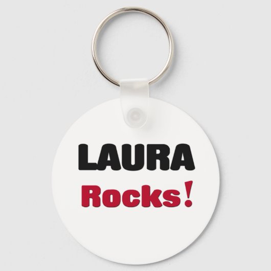 Laura Rocks Sleutelhanger (Voorkant)