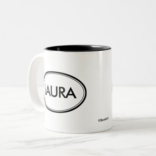 Laura Tweekleurige Koffiemok (Voorkant links)