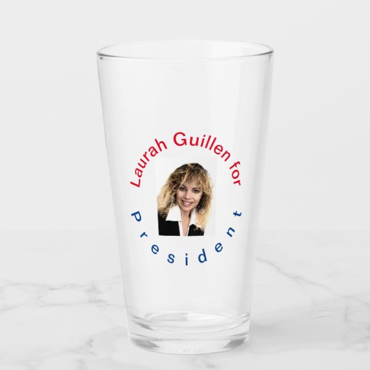 Laurah Guillen voor President Glas (Voorkant)