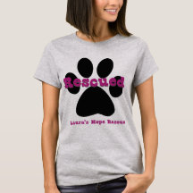 Laura's Hope Rescue - Rescued Women's T-shirt gere