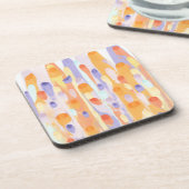 Laura's schraapkunst bier onderzetter (Linkerzijde)