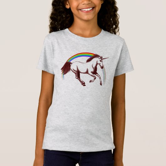 Laura's Shirt Logan Unicorn (Voorkant)