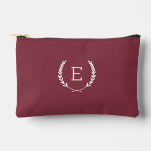 Laurel Crest Monogram Etui