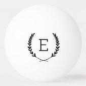 Laurel Crest Monogram Pingpongballen (Voorkant)