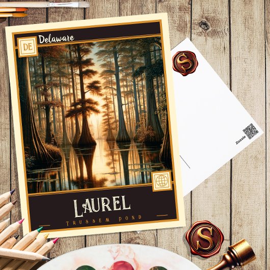 Laurel, Delaware | Carte postale ancienne