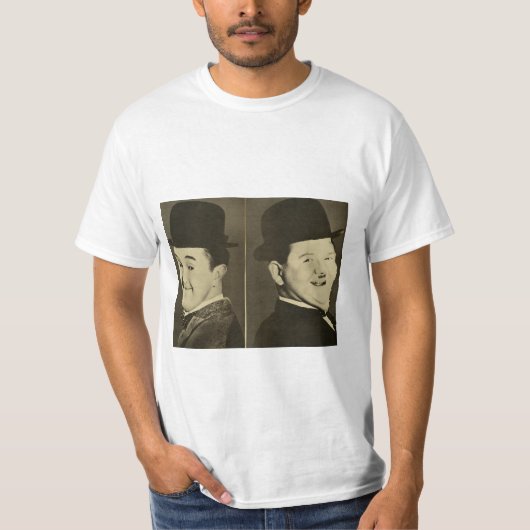 Laurel en Hardy T-shirt (Voorkant)