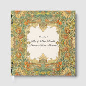 Laurel & filigraan betovering gastenboek (Voorkant)