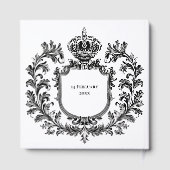  Laurel & Filigree, bruiloft Gastenboek (Achterkant)