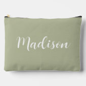 Laurel Green Bachelorette Namen Script Modern Chic Etui (Voorkant)