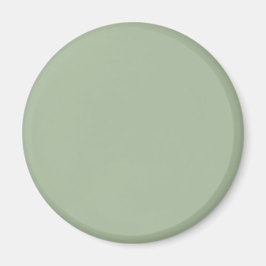 Laurel Green Solid Color Magneet (Voorkant)