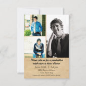 Laurel Leaf - Faire-part de 3x5 (Dos)