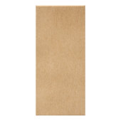 Laurel Leaves Rustic Kraft Salon Service Menu (Achterkant)