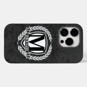 Laurel Monogram Design Coque-Mate coque iphone (Verso (horizontal))
