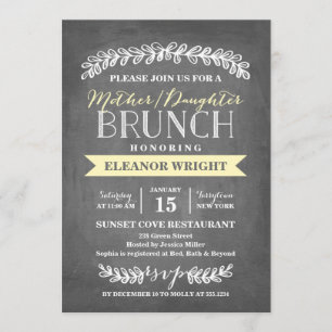 Laurel Mother Daughter Brunch Kaart