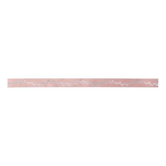 Laurel Silver Pink Rose Gold Pastel Lint (Voorkant)