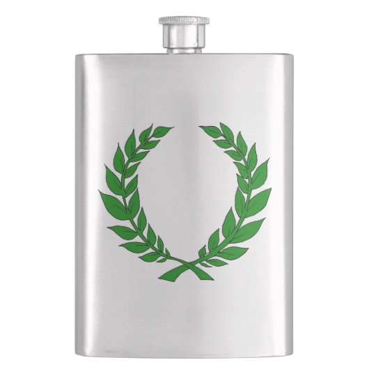 Laurel Wreath Flask Flacon (Voorkant)