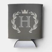 Laurel Wreath Monogram Blikjeskoeler (Voorkant)