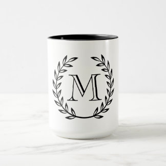 Laurel Wreath Monogram Mok