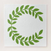 Laurel Wreath (OudGrieks symbool) Legpuzzel (Horizontaal)