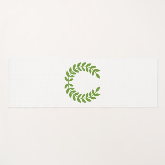 Laurel Wreath (OudGrieks symbool) Yogamat (Voorkant (horizontaal))