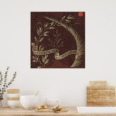 Laurel Wreath - Poster d'art de Léonard de Vinci (Cuisine)