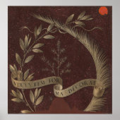 Laurel Wreath - Poster d'art de Léonard de Vinci (Devant)